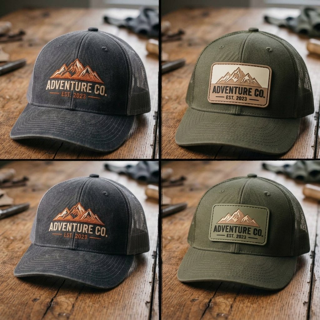 Embroidered vs PVC Patches Which is Best for Caps?