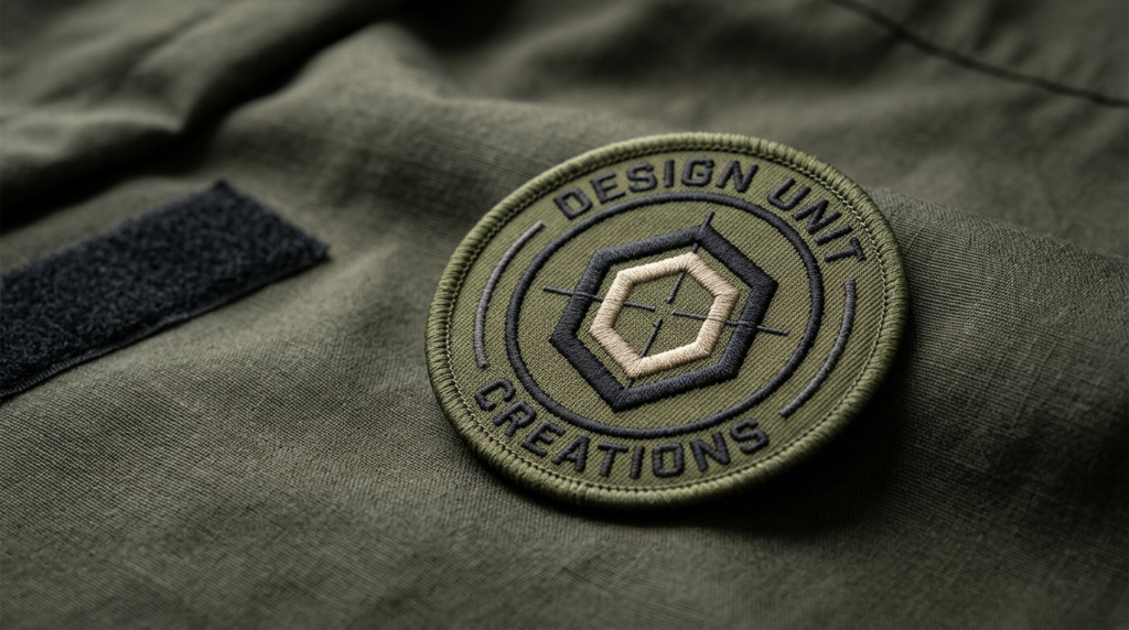 how to design custom military patches